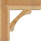 Ekena Millwork Legacy Block Rough Sawn Bracket, Western Red Cedar, 6"W x 26"D x 26"H BKT06X26X26LEC05RWR - alternate 2